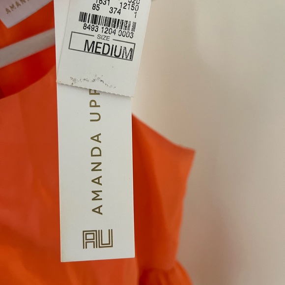 NWT Amanda Uprichard Silk Elle Dress - Picture 6 of 8